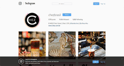 Desktop Screenshot of chez.com.br